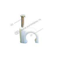 OBUJMICA SA EKSEROM 8mm (100kom/pak) za kabl 3x1.5  EL0084 HL 8mm PM-62