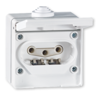 Prikljucnica tropolna OG IP54 16A porcelan 203 Aling