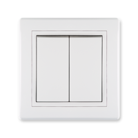 Sklopka serijska 10A 250V bela 606.000 Aling Prestige Line