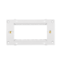 Prirubnica cetvorostruka sa stegacima za puni zid 6514 Aling Mode