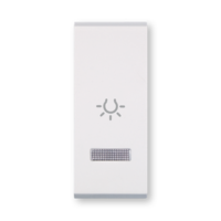 Taster sklopka za svetlo sa indikacijom 10A bela 659I.0 Aling Mode