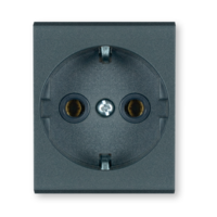 Prikljucnica dvopolna 16A 2M plast. Antracit 651.A Aling Mode