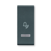 Taster sklopka za ZVONO sa indikacijom 10A ANTRACIT 660I.A Aling Mode