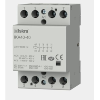 INSTALACIONI KONTAKTOR IKA40-40 230V AC TROPOLNI 40A Iskra