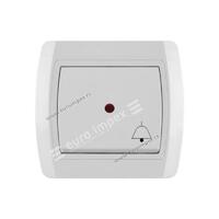 Taster zvona sa sig.sij. 10A/250V, vijčana veza 14.01.012 STATUS METALKA