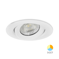 LED ROZETNA 5W 3CCT UGRADNA BELA OKRUGLA 3u1 TRI BOJE SVETLA 3000/4000/6500K BD02-00580