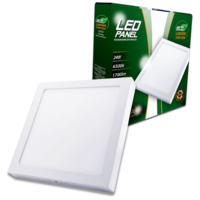 Led panel 24W NADGRADNI KVADRATNI 6500K ECO LUMNPK-24W 1700 lm 004625 LUMAX