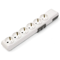 PODSKLOP 6 MESTA sa uzemljenjem (prenosna priključnica) EP420160 Eraplast