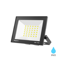 LED REFLEKTOR 30W SLIM 6500K IP65 CRNI BT66-03031 Braytron