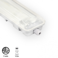 VODODIHTUJUCA ARMATURA ZA DVE LED CEVI 120cm DVOSTRANA 2x18W KUCISTE 350139 NH805