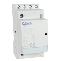 INSTALACIONI KONTAKTOR K40 4NO 25A 230V TROPOLNI 23412 Elmark