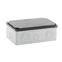 RAZVODNA KUTIJA OG 210x120x74mm PROVIDNI POKLOPAC IP65 ABS MD9065 Adal Pano