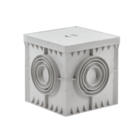 PODNA UKOPAVAJUCA RAZVODNA KUTIJA 200x200x200mm IP54 PVC SAHT 20x20 MD9140 Adal Pano