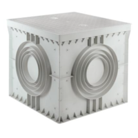 PODNA UKOPAVAJUCA RAZVODNA KUTIJA 550x550x550mm IP54 PVC SAHT 55x55 MD9120 Adal Pano