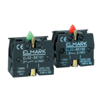 POMOCNI KONTAKTNI BLOK ZB2-BE102 NC ZATVORENI RED (CRVENI) 401002