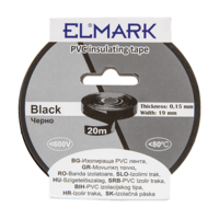 PVC IZOLIR TRAKA 20m CRNA 51021 Elmark
